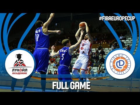 Lukoil Academic (BUL) v Dinamo Tbilisi (GEO) - Full Game - FIBA Europe Cup 2017-18