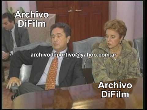 Eduardo Duhalde en los Estados Unidos - DiFilm (1996)
