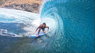 Scoring this Perfect Barreling Wedge in Indonesia & more!