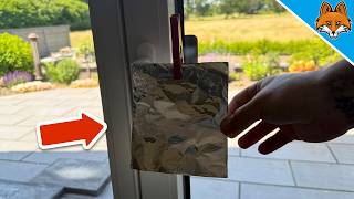 Everyone puts Tin Foil in Front of the Door RIGHT NOW💥(Genius Trick)🤯