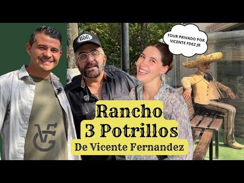 Vicente Fernandez Jr. gives us a tour of Rancho los 3 Potrillos