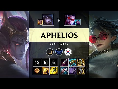 Aphelios ADC vs Vayne: Triple Kill, Legendary - KR Diamond Patch 25.S1.1