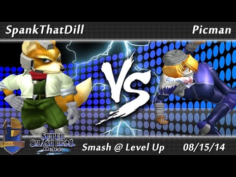 SpankThatDill VS Picman - Melee Singles - Smash @ Level Up