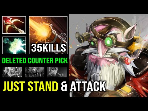 This HAPPEN When You Let Sniper Free Hit | WTF 35Kills Deleted Hard Counter Pick 7.32c Dota 2