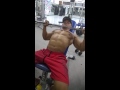Bench press with Yana Joss ( with pecs bounce )