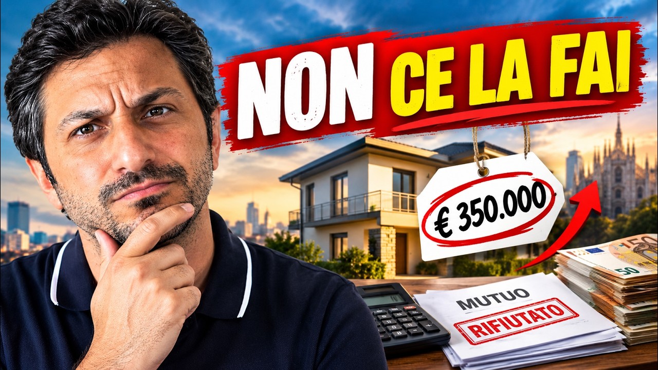 Ecco perché non comprerai mai casa (ho fatto i conti: non ti piaceranno)