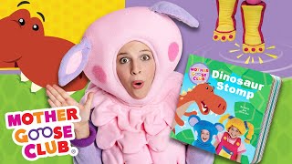 Baa Baa Reads Dinosaur Stomp | Mother Goose Club Nursery Rhymes