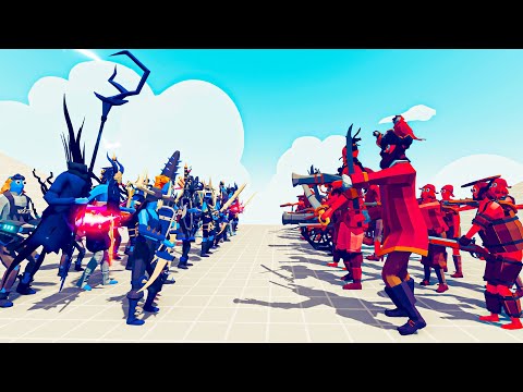EVIL TEAM vs PIRATE TEAM | TABS Totally Accurate Battle Simulator