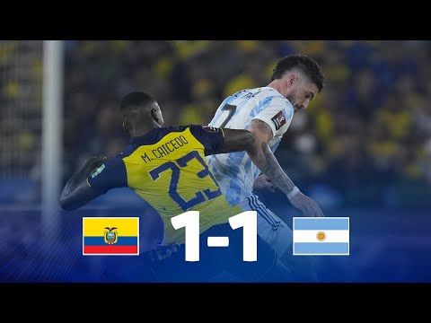 Ecuador 1-1 Argentina