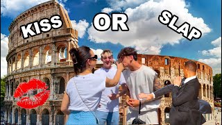 FRATINO BACIA UNA FAN | bacio o schiaffo a Roma !
