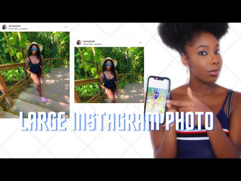 HOW TO POST FULL PICTURES ON INSTAGRAM| TORI AALIYAH