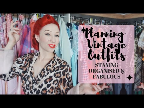 How I select my pinup outfits: staying organised and fabulous with Miss Lady Lace