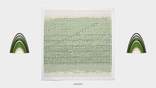 Audiovisual Print 04 [M83 - On a White Lake, Near a Green Mountain] (Processing)