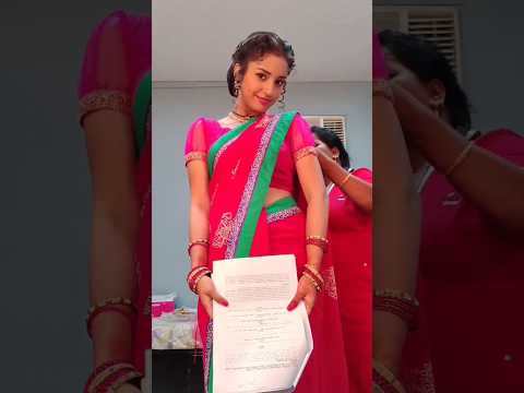 BTS moment from the show "Laal Banarasi" featuring our talented Gauri!