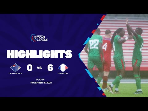 Cayman Islands 0-6 Guadeloupe