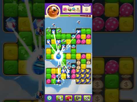 toonblast level 7536 SUPER HARD LEVEL NO BOOSTERS