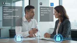 Dictator: Secure Real-Time Transcription & Translation