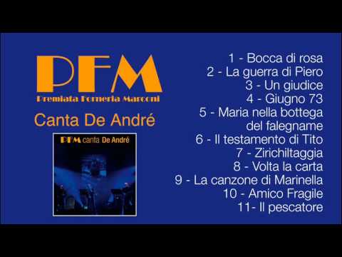 PFM - Canta De André [full album]
