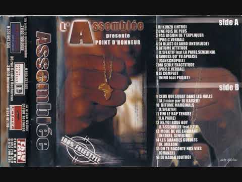 FRESH GORDON - FREESTYLE MIXTAPE K7 1999 - L'ASSEMBLEE POING D'HONNEUR - PRO.C. VERBAL.