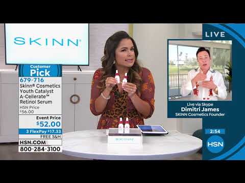 Skinn Cosmetics Youth Catalyst ACellerate Retinol Serum ...