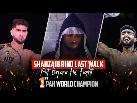 From Pakistan to World Champion: Shahzaib Rind's Karate Combat Victory!