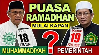Download lagu RESMI! 1 RAMADHAN 2026 JATUH TANGGAL BERAPA? Awal Ramadhan 2026 Menurut Muhammadiyah, NU, Pemerintah mp3