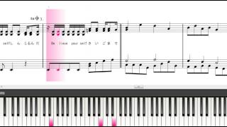 Your Seed（ピアノ）Hey! Say! JUMP 歌詞付き　楽譜/中級