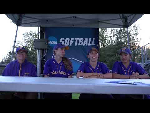 NCAA Div. III Softball Super Regional Williams vs. MIT - Williams Press Conference