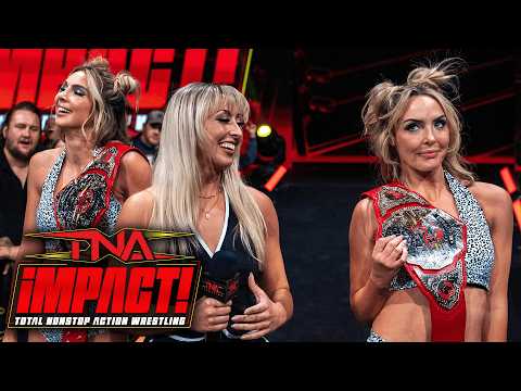 The IInspiration are NEW Knockouts World Tag Team Champions | TNA iMPACT! October 2, 2025
