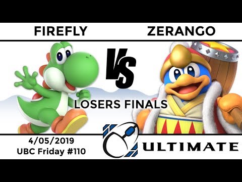 UBC Friday #110: Losers Finals - Firefly (Yoshi) vs GB|Zerango (King Dedede)