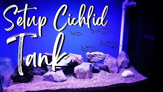 Setup Cichlid Fish Tank|| Setup Parrot Fish Tank||Setup New Cichlid Aquarium|| Fish & Aquarium Hobby