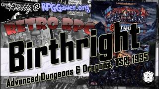 Birthright Campaign Setting (AD&D 2E, TSR, 1995) | Retro RPG
