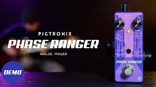 Video thumbnail for Pigtronix Phase Ranger | Analog Phaser | Official Demo by Pigtronix