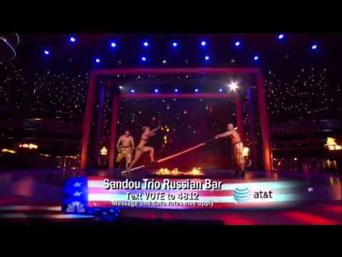 Sandou Trio Russian Bar, Q1 ~ America's Got Talent 2011 ~ Top 48 ~ LIVE
