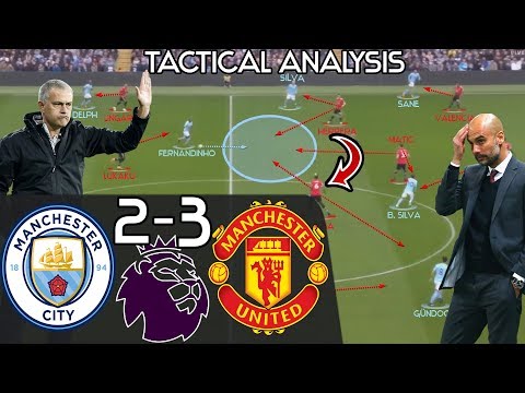 Mourinho's 2nd Half Comeback Win vs Pep EXPLAINED: Manchester City 2-3 Man United - Tactics Analysis