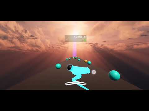 Rolling Neon Ball