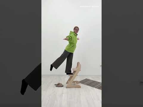 Насколько устойчив растущий стул Компаньон? Показываем 😉