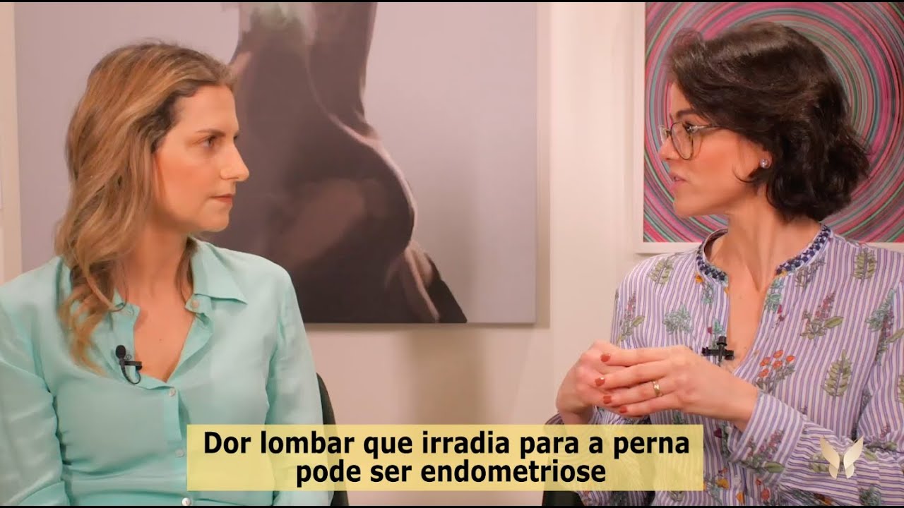 Dor lombar que irradia para perna pode ser endometriose