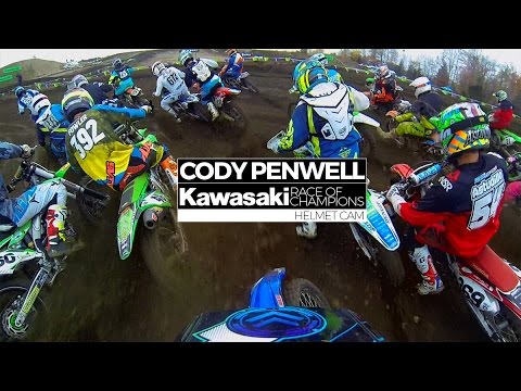 HELMET CAM: Cody Penwell - Kawasaki Race Of Champions