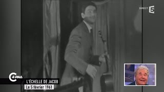 Pierre Perret hilare devant sa première télévision- C à vous - 14/05/2015