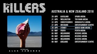The Killers &amp; Alex Cameron - Runnin&#39; Outta Luck / Live @ Qudos Bank Arena, Sydney, 28/04/2018