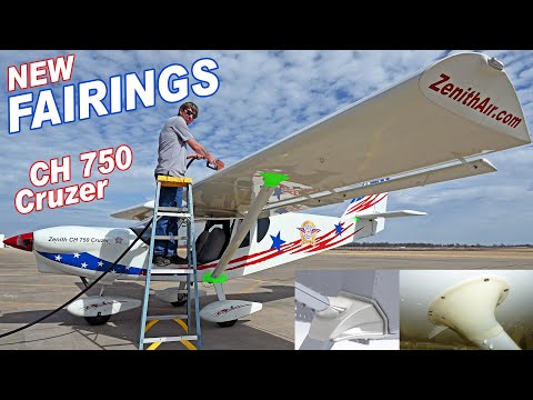 New speed FAIRINGS for the Zenith CH 750 Cruzer