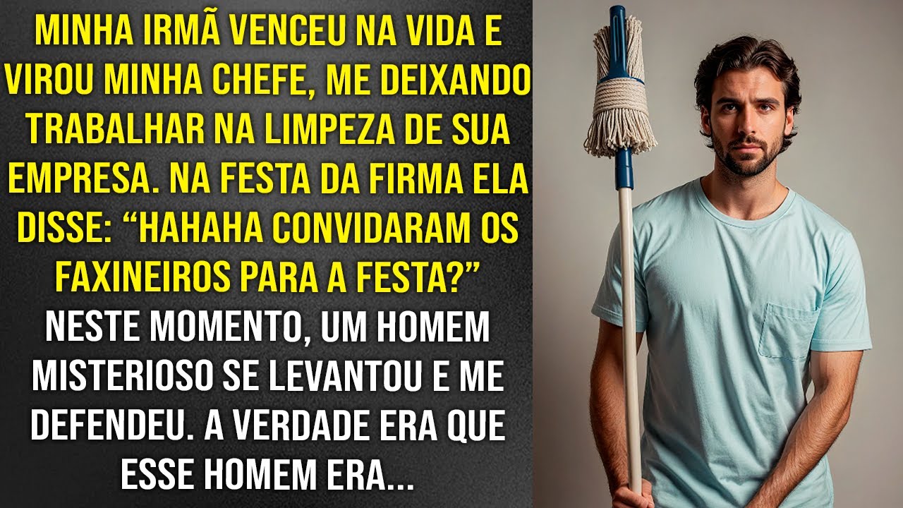 Minha irmã RICA que era MINHA CHEFE me HUMILHOU na festa da Empresa. Mas TUDO MUDOU quando o rapaz..