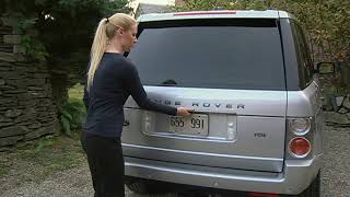 2007 Range Rover - How to open the Tailgate - L322 Owner's Guide