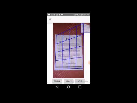 Scanner app Video