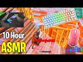 [10 HOUR] Satisfying😴 LoFi Chill Keyboard + Mouse Sounds Fortnite  Gameplay ASMR