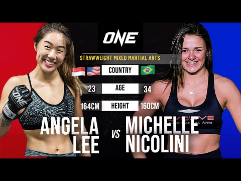Angela Lee vs Michelle Nicolini full fight