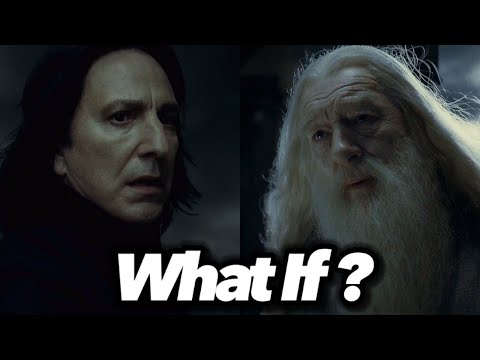 What if Snape hadn't killed Dumbledore in Harry Potter ? #shorts