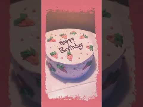 Cute Bento Cake | Mini Cake | Strawberry Cake | Strawberry cake designs | Ritika's Kitchen