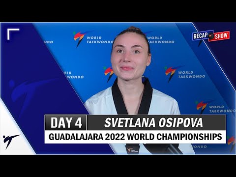 SVETLANA OSIPOVA POST FIGHTS INTERVIEW GUADALARAJA 2022 WT CHAMPIONSHIPS